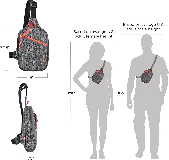 Travelon Anti-Theft Greenlander Compact Sling Bag
