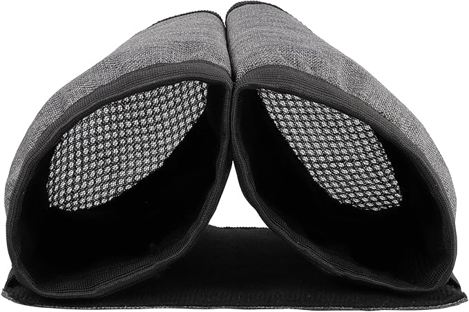 riemot Luggage Travel Cup Holder Free Hand Drink Carrier - Hold Two Coffee Mugs No Spill - Fits Roll on Suitcase Handles - Gifts for Flight Attendants Travelers Accessories Grey