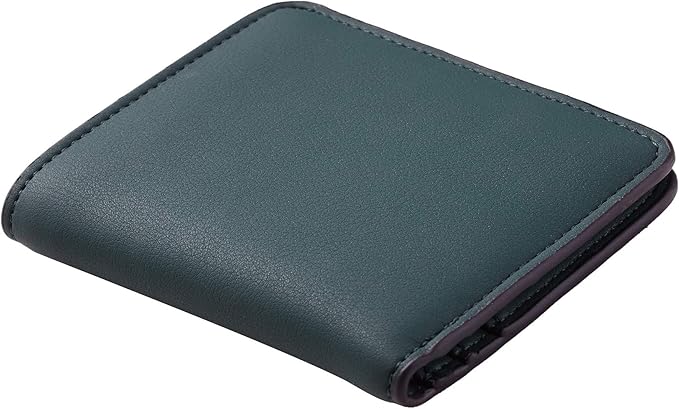 Toughergun Women’s Small Slim Leather Wallet with RFID Protection, Compact Bifold Mini Purse with Clear ID Window