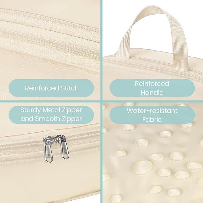 Cambond Compression Packing Cubes for Travel - Lightweight Expandable Travel Bags Luggage Organizers Travel Essentials Compression Cubes for Travel Space Saver for Carry on Suitcases Organizer