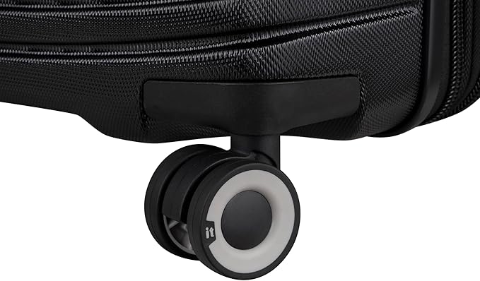 It Luggage Precursor Titan 27" Hardside Checked 8 Wheel Expandable Spinner, Black