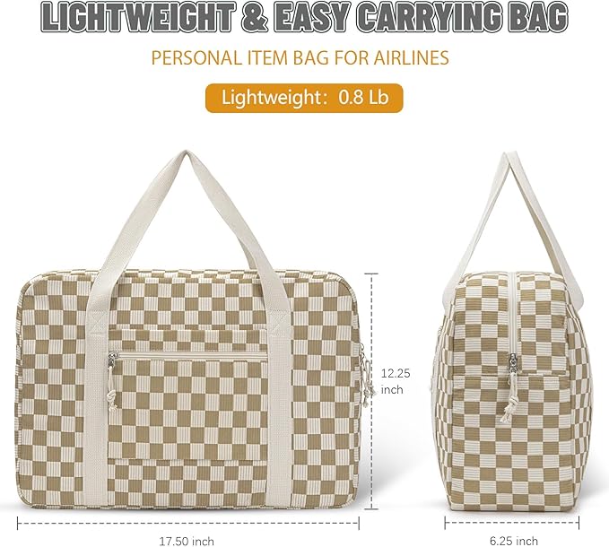 Travel Duffel Bag Foldable Weekender Overnight Bag for Men Women Lightweight Carry on Tote Bag For Spirit Airlines