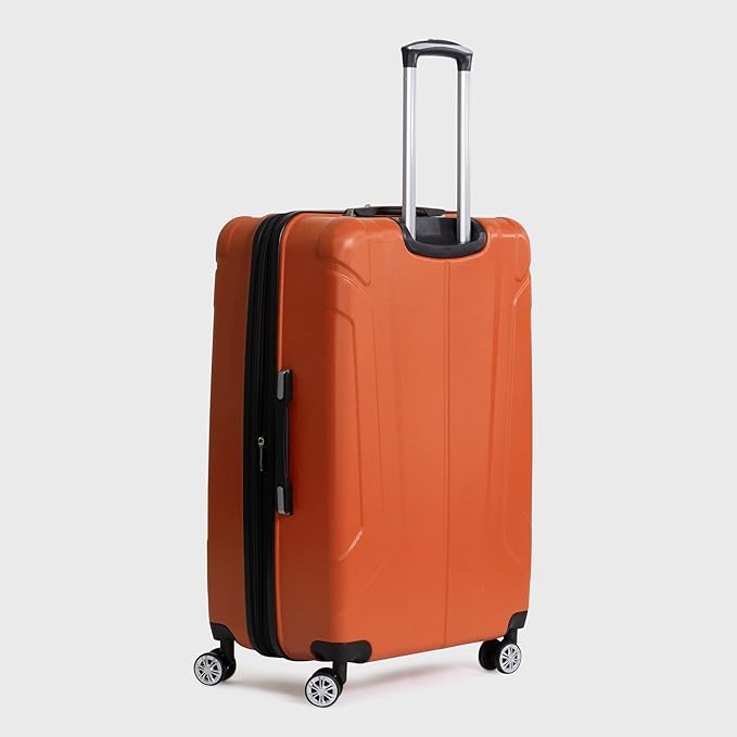 Ben Sherman Derby Spinner Travel Upright Luggage, Mandarin, 2-Piece Set (20" & 28")