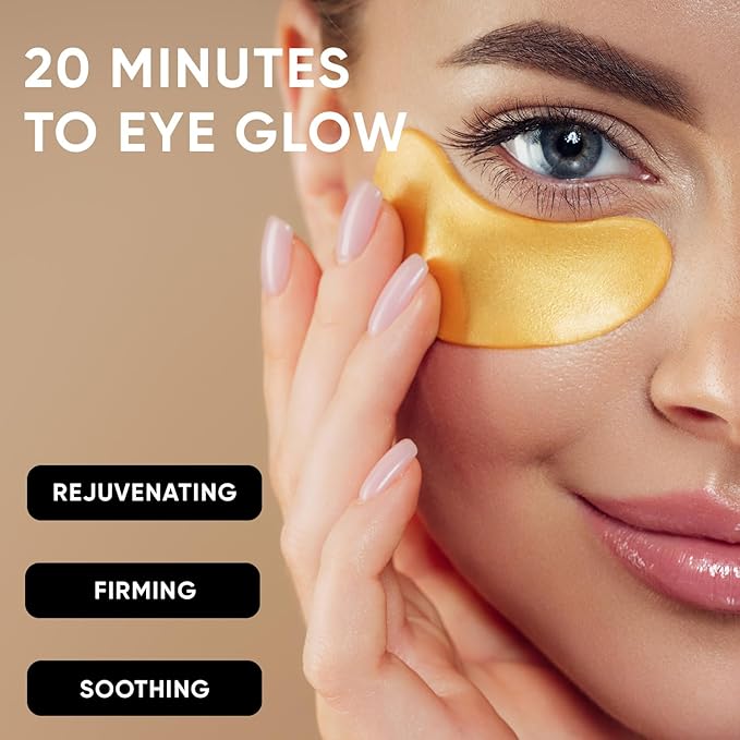 Celor Under Eye Patches for Puffy Eyes and Dark Circles - Eye Masks with Amino Acids & Collagen, Eye Care for Wrinkles - Birthday Gift for Women - Skincare Self Care - USA Tested (60 Pairs)