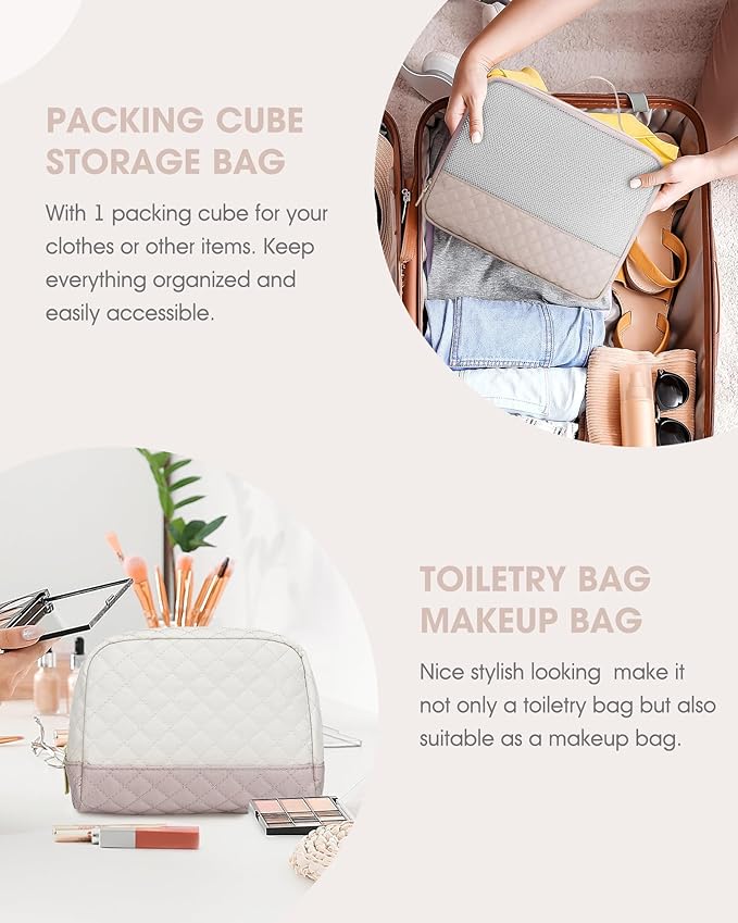 Weekender Bags for Women Travel Bag- Duffle Bag for Women with Shoe Compartment Carry On Overnight Bag with Toiletry Bag & Wet Pocket
