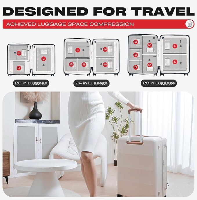Travel Vacuum Storage Bags with Rechargeable USB Pump, 18 Pack Carry-On Size Compression Packing Bags for Luggage and Suitcase, Space Saver for Clothes and Clothing Travel