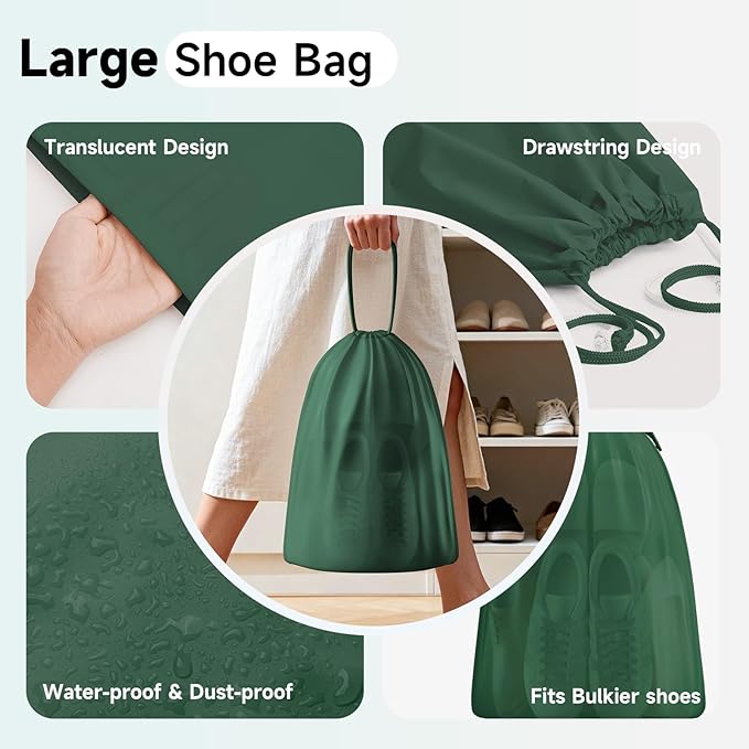 11 Set / 9 Set Packing Cubes for Travel,Gifts for Women Mom Kids,TSA Approved Bags for Makeup, Cosmetic, Toiletry, Organizers for Suitcase Carry On,Cruise Essentials Airplane Accessories,Dark Green