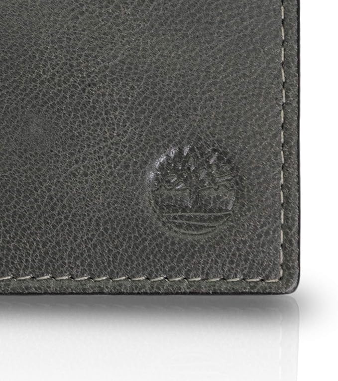 Timberland Men's Genuine Leather Passcase Security RFID Wallet