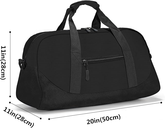Stumdo Kids Overnighter Duffel Bags for kids, Carry-On Size & Ideal for School Practice or Overnight Travel Weekender Tote for Travel Gym Sport bag for Boys & Girls (11-hei)