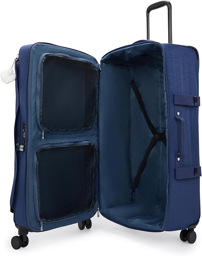 Kipling Women's Spontaneous Large 31-Inch Softside Spinner Wheel Luggage, Integrated TSA Accepted Lock