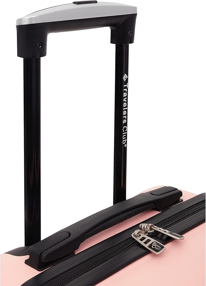 Travelers Club 22" Richmond Spinner Carry-On Luggage, Rose Gold