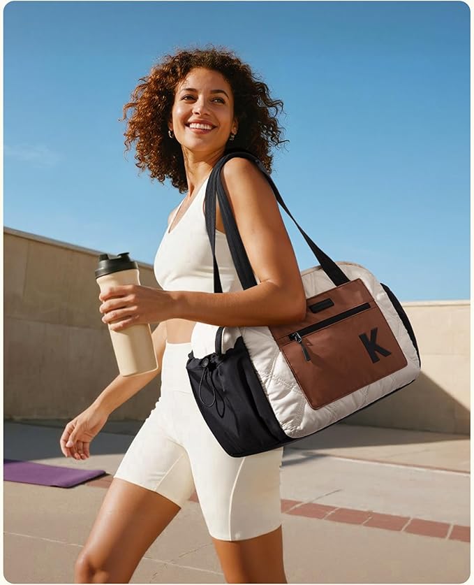 LOVEVOOK Gym Bag for Women, Lightweight Travel Duffle Bag with Wet Pocket, Personal Item Carry On Weekender Overnight Bags for Woman Gym, Yoga, Hospital, Weekend Trips
