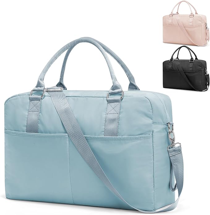 Gym Bag Womens,Travel Duffel Carry on Bag Sport Tote Bag Weekend Overnight Bag
