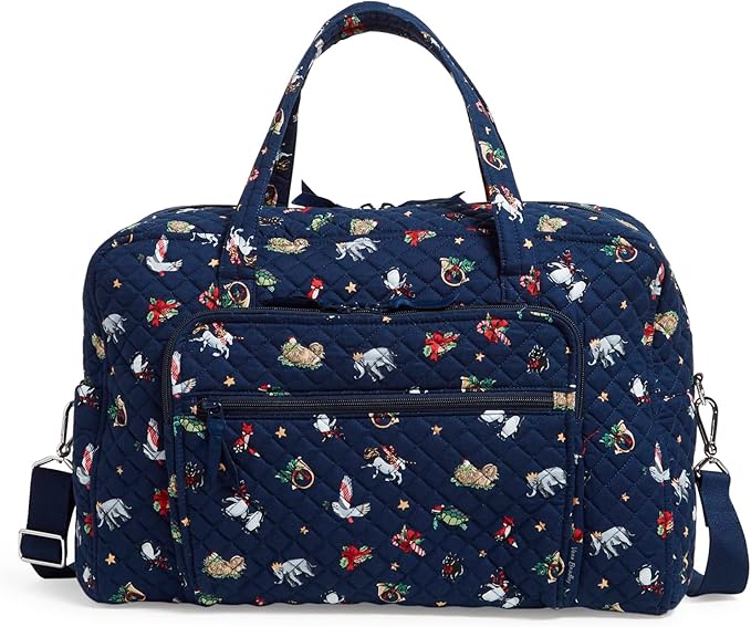 Vera Bradley womens Cotton Weekender Travel Bag