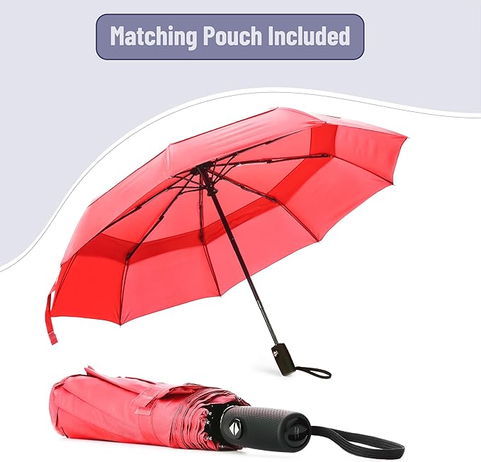 Mr. Pen- Windproof Travel Umbrella, Automatic Umbrellas for Rain, Compact