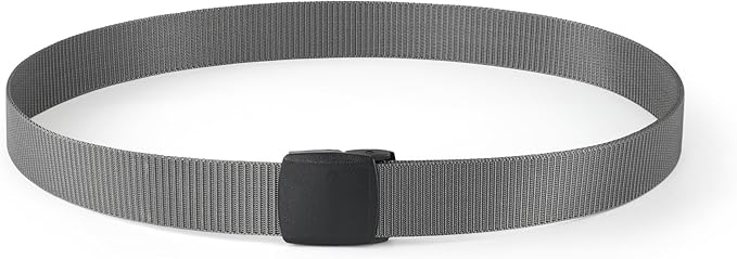 Mile High Life Nylon Web Belt Outdoor Military Belt With TSA Safe Plastic Buckle Belt