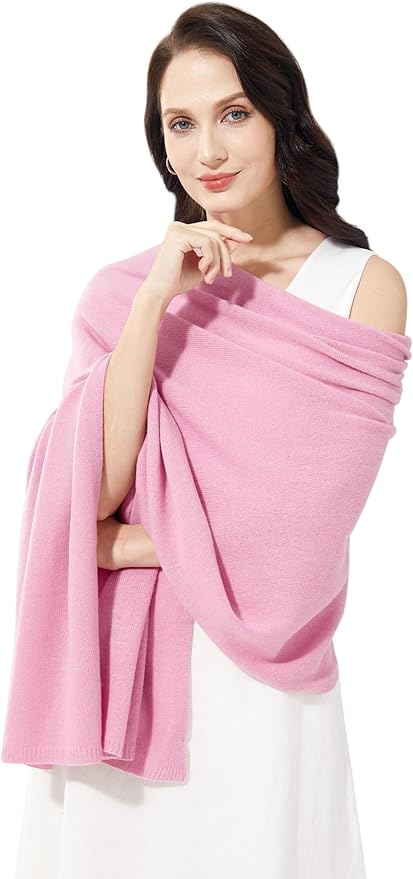 Soft Cashmere Blend Wrap Chic Scarf Stole for Women Wayfarer Travel Extra Large 87"x28"
