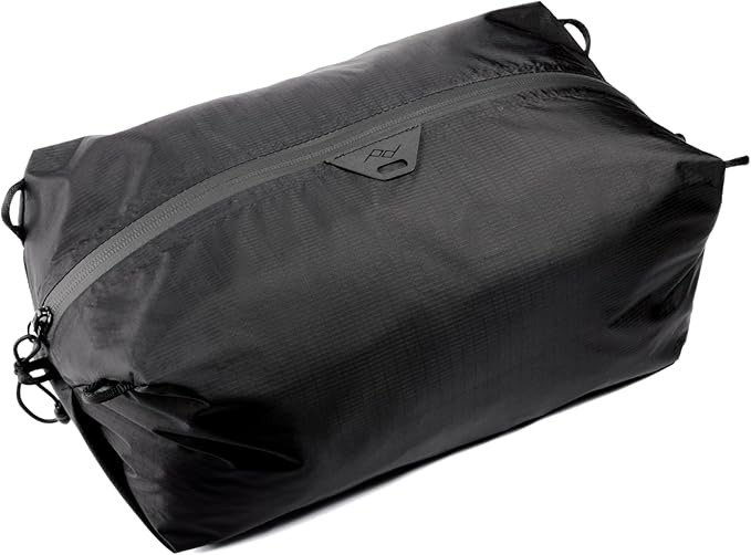 Peak Design Ultralight Terra Shell Packing Cube, Weatherproof Luggage Cube with Strap Attachment Points and Luggage Pass Throughs, Zipper Opening, Travel Organizer for Men and Women