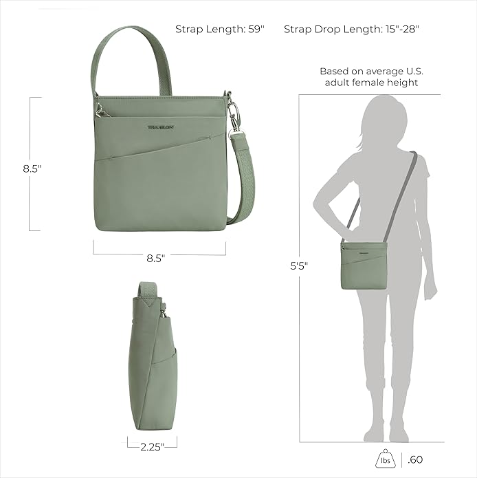 Travelon Anti-Theft Roam Small Crossbody