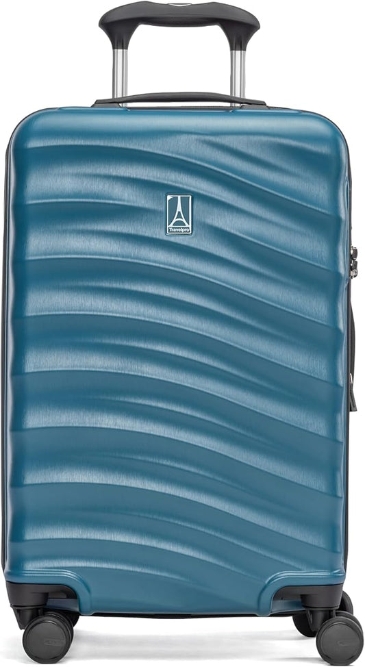 Travelpro Maxlite Air V2 Hardside Expandable Carry on Luggage, 8 Spinner Wheels, Lightweight Hard Shell Suitcase, TSA lock, Teal, Carry On 20-Inch