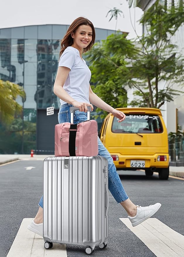 Luggage Straps Bag Bungee Luggage Straps Suitcase Adjustable Belt，Add a Bag Easy to Travel Suitcase Elastic Strap Belt Luggage Accessories(Black)
