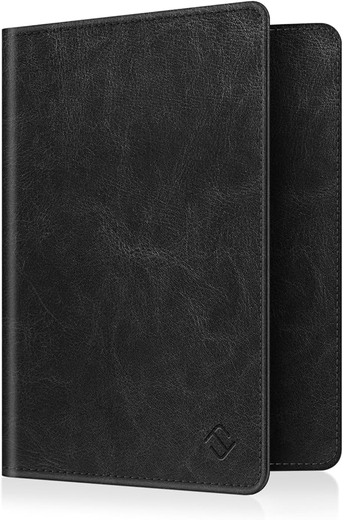 FINTIE Passport Holder, Slim Travel Wallet RFID Blocking Card Case Cover Passport Cover Protector Essentials with Credit Card Slots for Women/Men | Slim, RFID Blocking, Card Case Cover, Essentials, Credit Card Slots