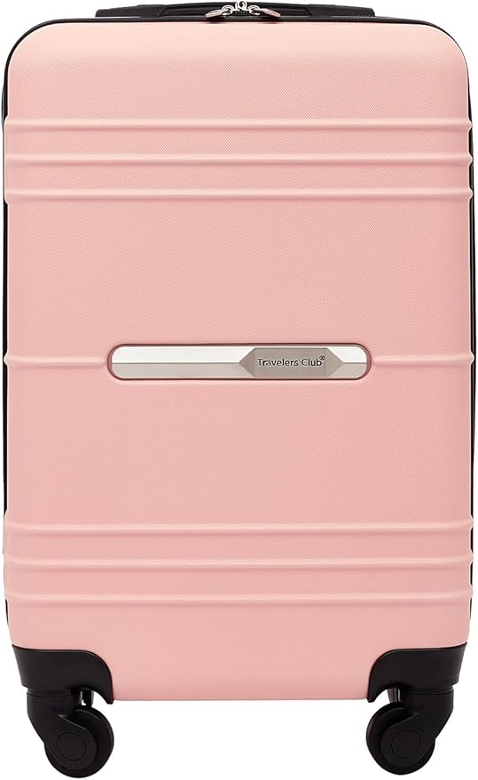 Travelers Club 22" Richmond Spinner Carry-On Luggage, Rose Gold