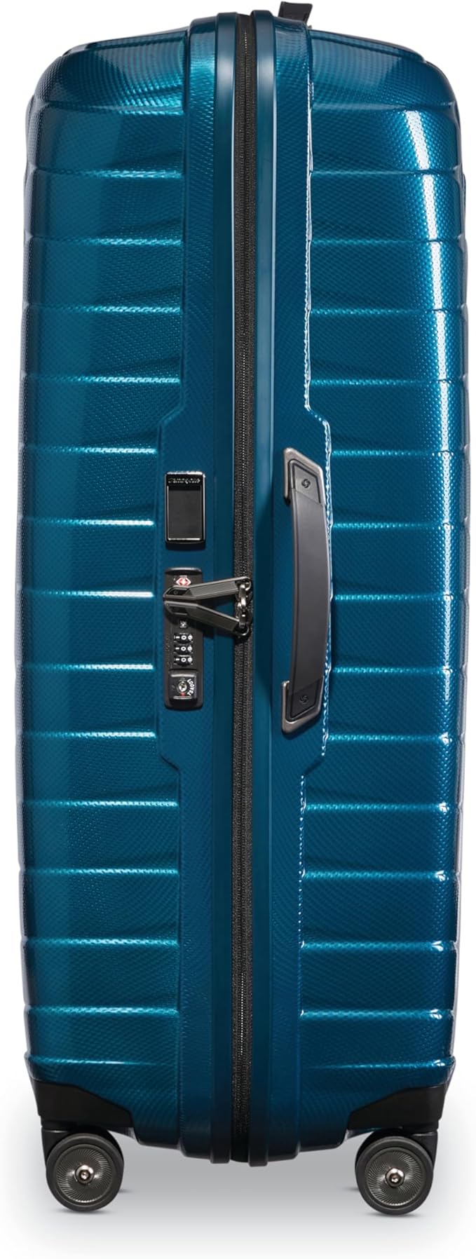 Samsonite Proxis X-Large Hardside Luggage with Dual Spinner Wheels - Innovative Roxkin™ Lightweight Shell With Ultimate Durability- Includes TSA Lock, Ergonomic Telescoping Handle - Petrol Blue