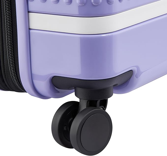 florence by mills Spin Me Away Hardside Expandable Luggage with Spinner Wheels, Lavender, Carry-On 20 Inch