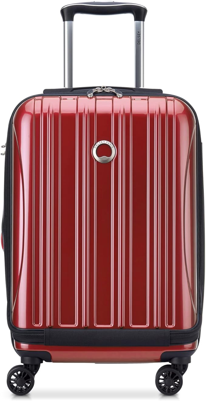 DELSEY PARIS Helium Aero Hardside Expandable Luggage with Spinner Wheels, Brick Red, 2-Piece Set (19/28)
