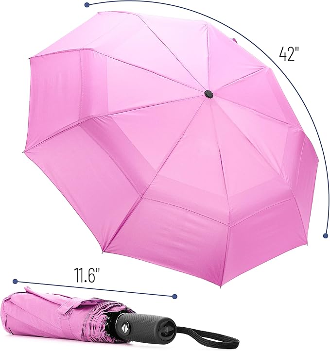 Mr. Pen- Windproof Travel Umbrella, Automatic Umbrellas for Rain, Compact