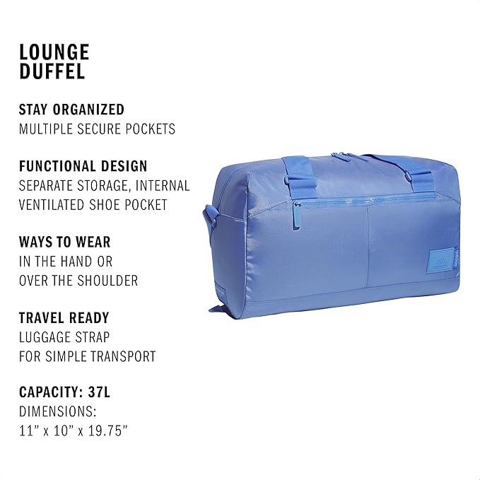 adidas Lounge Duffel Bag – Premium Duffle for Travel & Everyday
