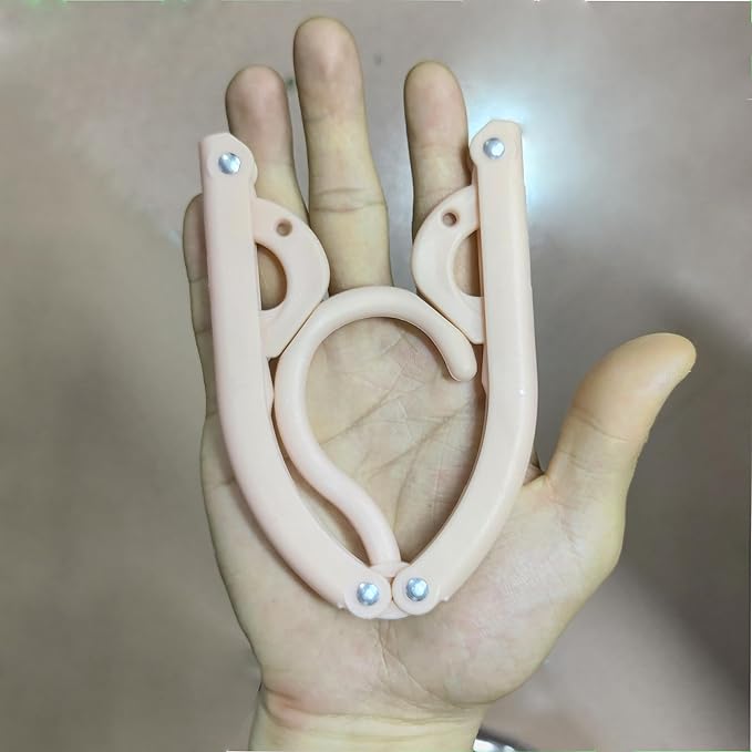 Portable Travel Hangers Travel Hangers Foldable for Suitcase Camping Cruise Ship Travel Accessory 10Pcs