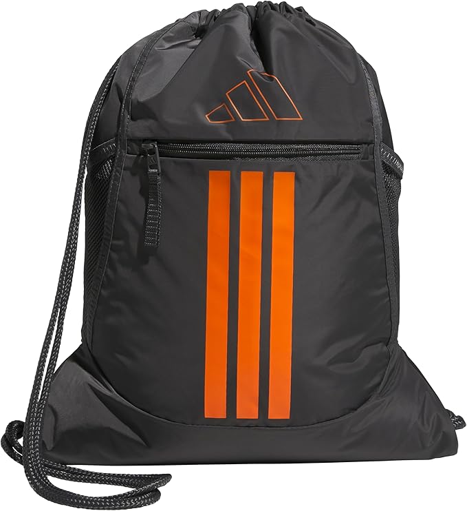adidas Alliance Sackpack – Drawstring Backpack for Sports, Small Gym Bag