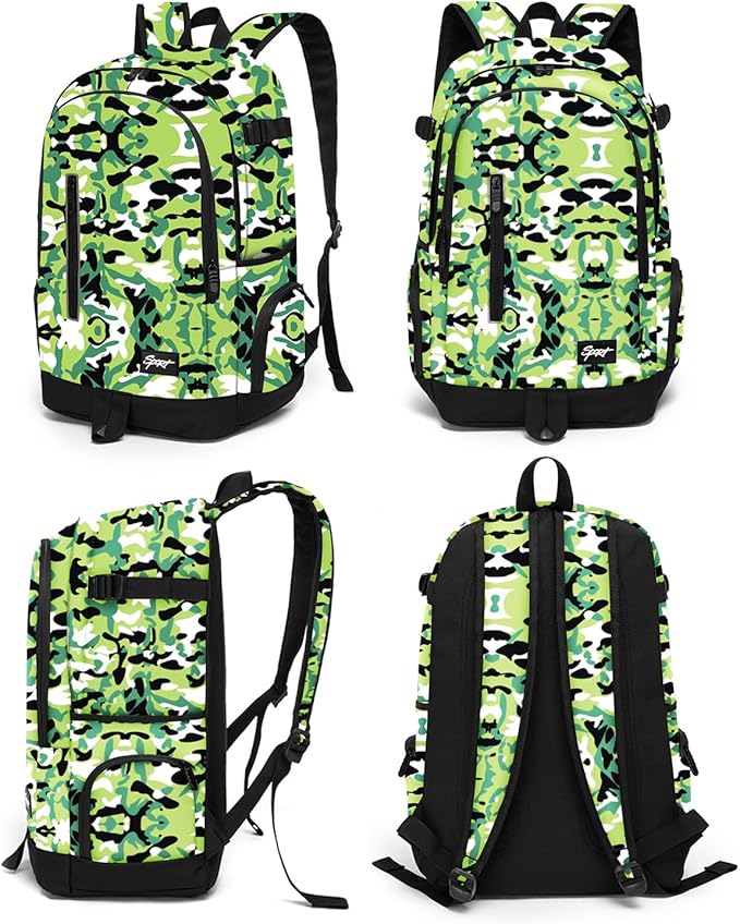rickyh style School Backpack Travel Bag for Men & Women Lightweight College Back Pack with Laptop Compartmen