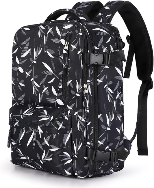 WONHOX Large Travel Backpack Carry on Flight Approved Laptop Work Business Backpack for Women Men Mochila de Viaje