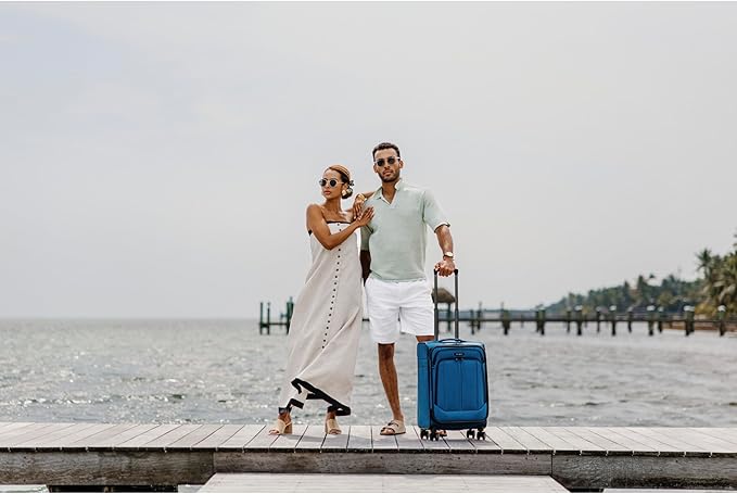 Samsonite Ascella 4 Carry-On Luggage - Cerulean Blue