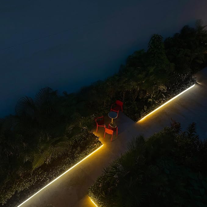 LIFX Neon Flex Rope Lights - 16ft Outdoor LED Rope Light - Compatible with Alexa | Matter Certified, Apple Homekit, WiFi 2.4GHz, Polychrome 60 Zones, RGB 1500-9000K, 2150 lm, IP67, for patios, eaves, pathways
