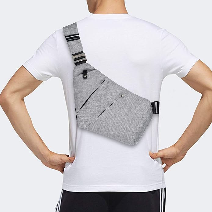 VADOO Sling Bag - Anti-theft Crossbody Shoulder Bag for Men and Women