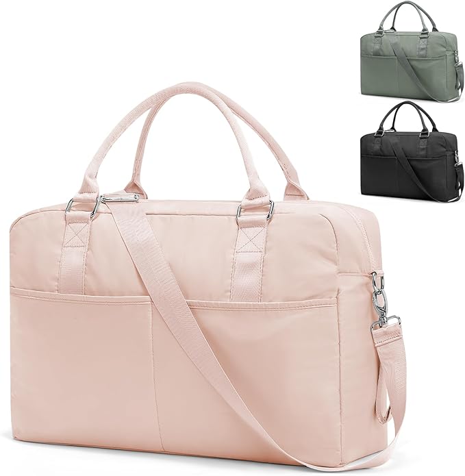 Gym Bag Womens,Travel Duffel Carry on Bag Sport Tote Bag Weekend Overnight Bag