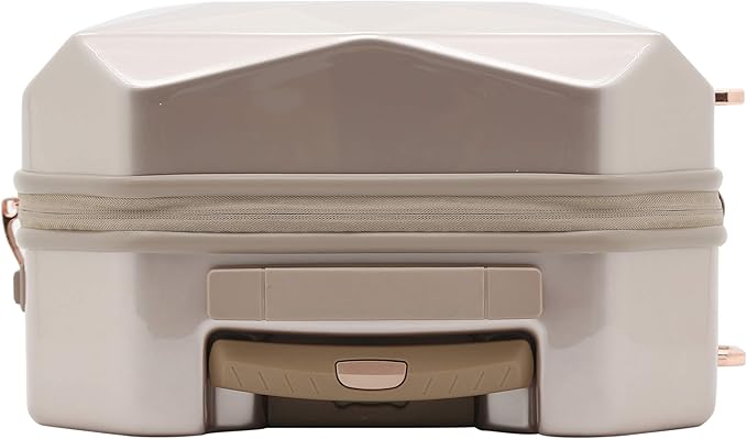 kensie Women's Gemstone Luggage Set, Rose Gold, 2 Piece Set (28"/20")