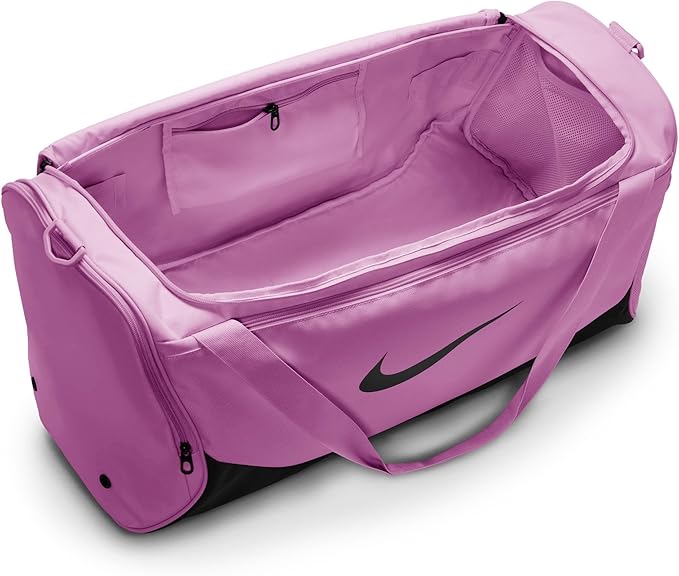 Nike Brasilia Duffel (Medium), Light Magenta/Black/White, MISC