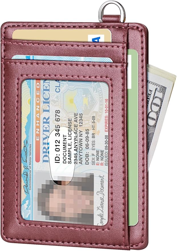 FurArt Slim Minimalist Wallet, Front Pocket Wallets, RFID Blocking, Credit Card Holder for Men