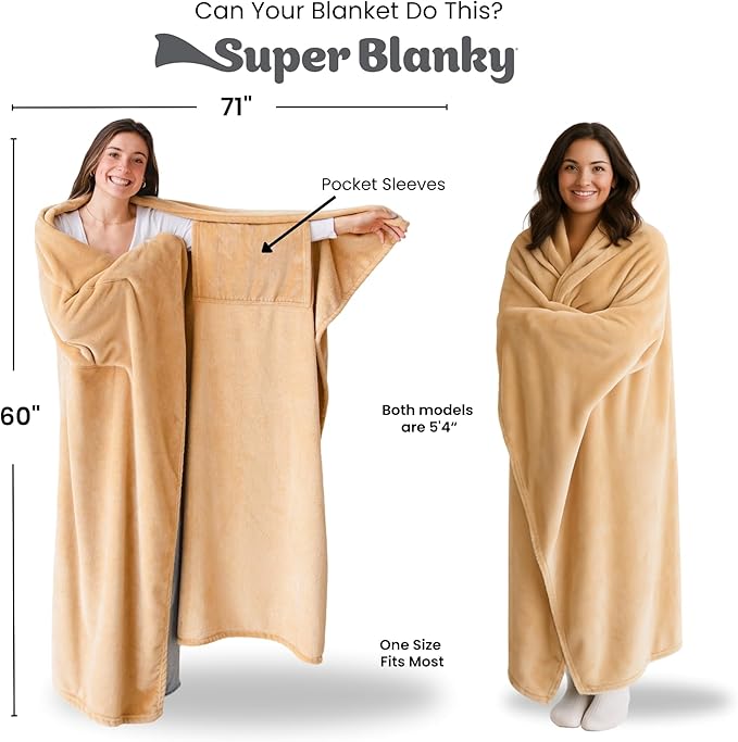 Wearable Blankets for Women, Adult Wearable Blanket Men, Mother's Day Gifts for Her, Wife Birthday Gift Ideas