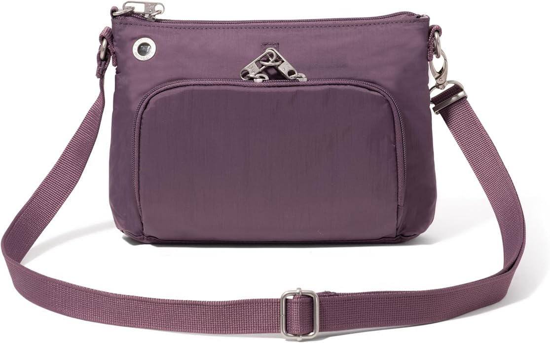 Baggallini womens Securtex Anti-theft Memento Crossbody Bag