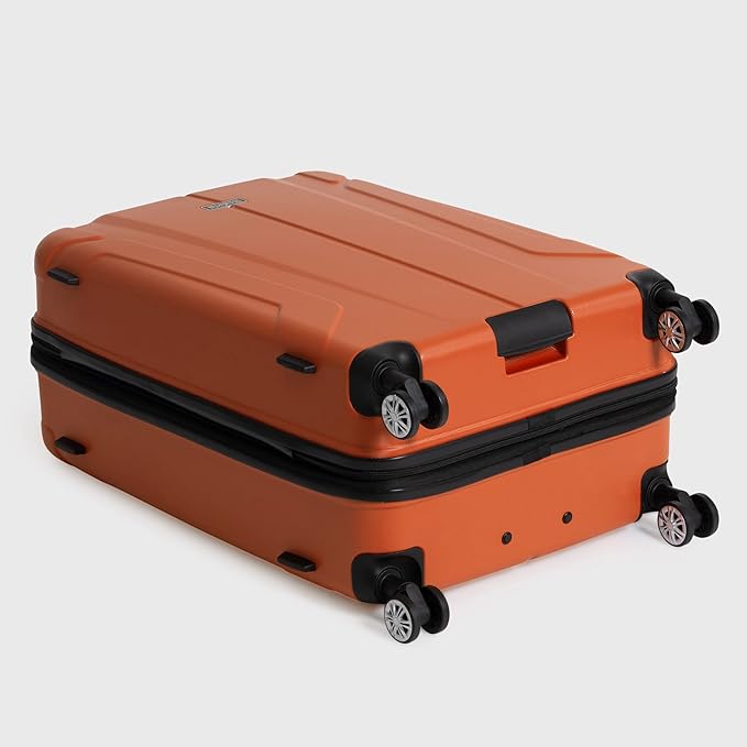 Ben Sherman Derby Spinner Travel Upright Luggage, Mandarin, 2-Piece Set (20" & 28")
