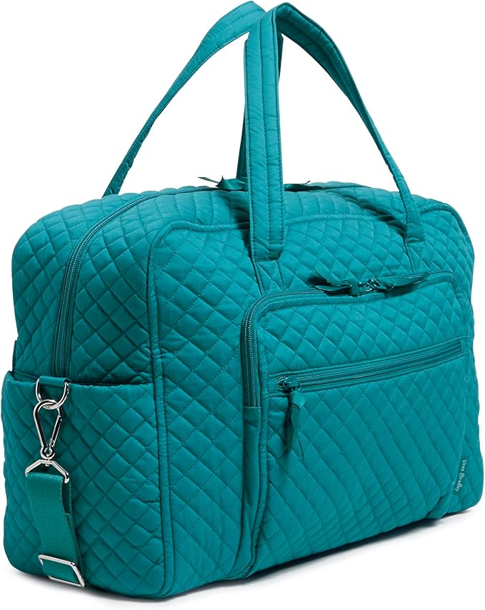Vera Bradley womens Cotton Weekender Travel Bag