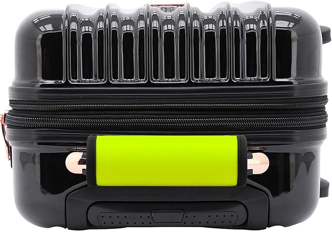 Luggage Handle Wrap 6 Pack-Neoprene Luggage Handle Wraps for Suitcase/Beach Bag/Backpacks Bright Suitcase Identifiers Travel Accessories for Airplane (Neon Yellow)
