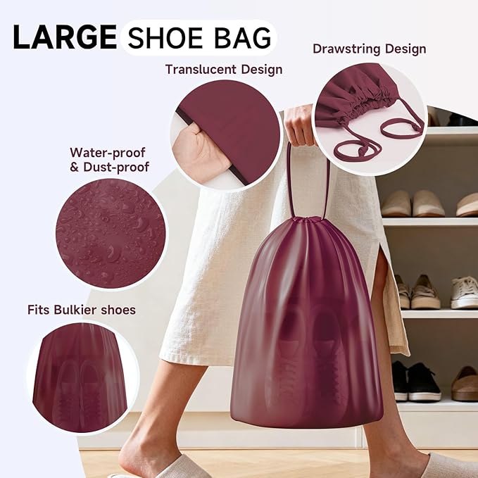 11 Set Packing Cubes for Travel, Gifts for Women Mom Kids, TSA Approved Bags for Makeup, Cosmetic, Toiletry, Suitcase Organizers for Checked Luggage, Cruise Essentials,Airplane Accessories, Burgundy
