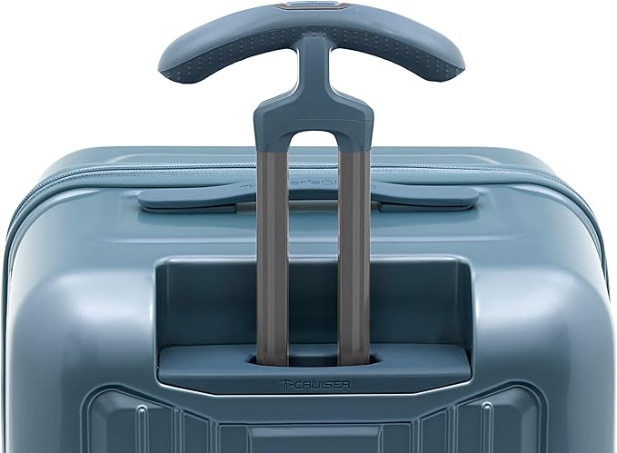 Traveler's Choice Ultimax II Polycarbonate Hardside Luggage with Spinner Wheels, Teal, 31-Inch Large Trunk